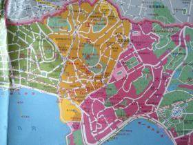 2019年青岛市市南区地图(单面)76乘108CM 青岛市市南区地图 青岛市市南区地图